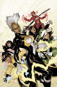 Color portada X-men 1 - Terry Dodson