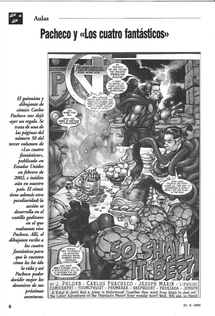 Entrevista a Carlos Pacheco en la revista "Día a Día" de la UCM (2002) 4 Carlos Pachecho revista UCM CursodeVerano_2002 - 03
