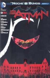 Batman: La Noche de los Búhos 4 Portada Batman - 9 ECC Ediciones