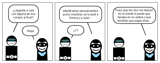Con ninguna, por Nacho