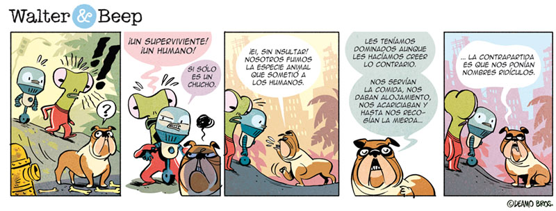 Walter and Beep: superviviente cuadrupedo