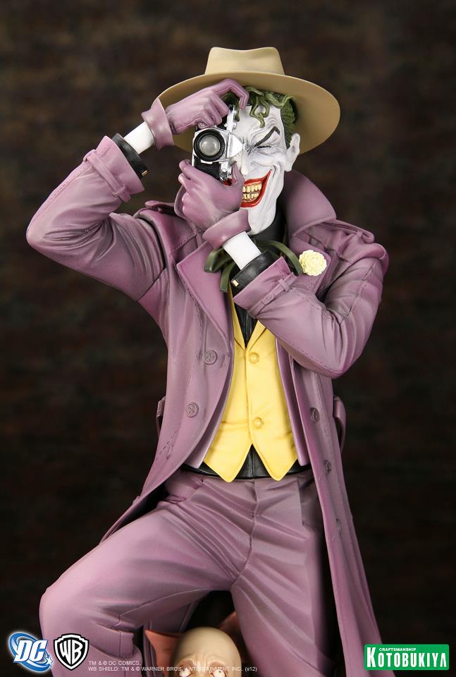 Figura Kotobukiya del Joker de La broma asesina