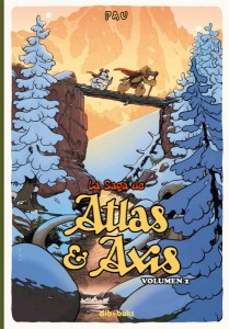 Portada La saga de Atlas y Axis 2