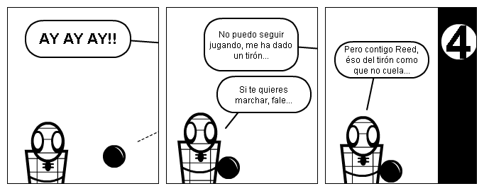 Me ha dado un tirón, por Nacho