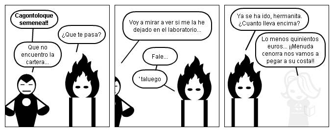 No encuentro la cartera, por Nacho