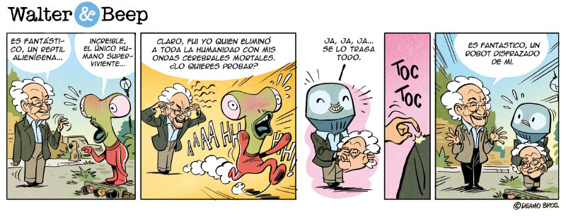 Walter y beep - 015: Punset inmortal