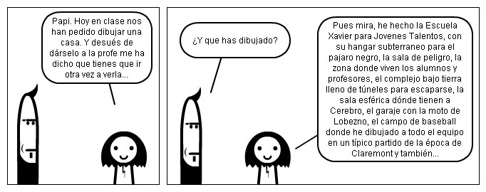 Dibujar una casa, por Nacho