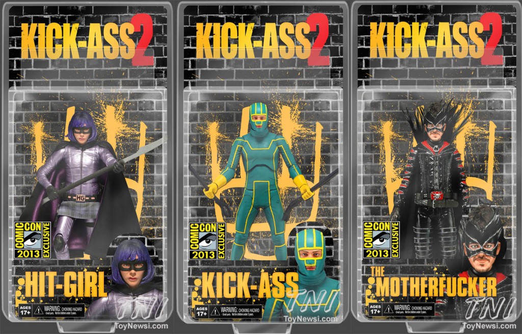 Kick Ass 2, primera serie de figuras 2 Pack figuras Kick-Ass 2