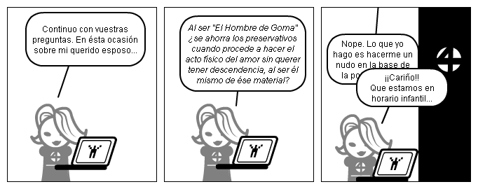 El hombre de goma, por Nacho