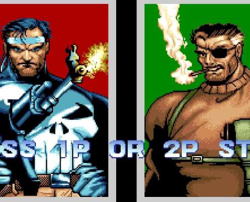 Punisher y Nick Fury en la Arcade (1993)