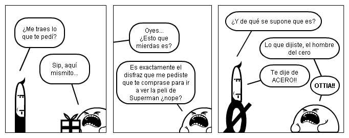 El hombre de, por Nacho