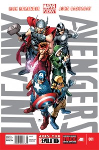 Portada Marvel Now Uncanny Avengers 1