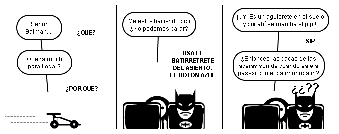El batirretrete, por Nacho