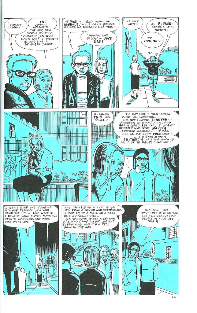 La Cúpula publica en rústica Ghost World: Mundo Fantasmal, de Daniel Clowes 4 Página Ghost World 2