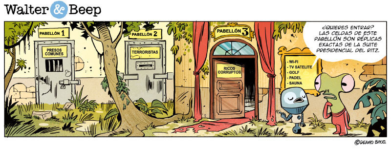 Presos poco comunes - Walter y Beep