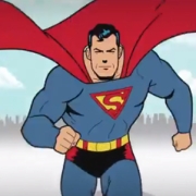 Captura corto animación Superman 75 aniversario