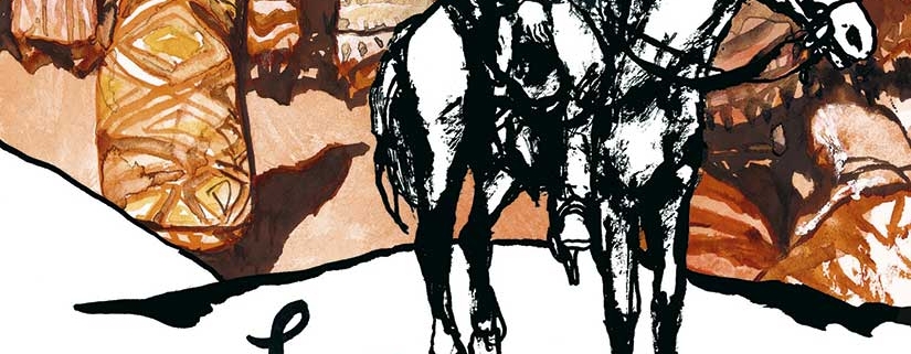 Los niños de Sitting Bull, lo nuevo de Edmond Baudoin 1 Portada Sitting Bull de Baudoin