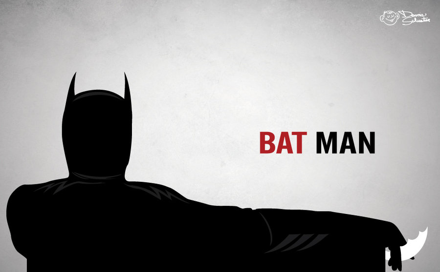Superhéroes, por Dennis Salvatier 3 Bat Mad Man - Dennis Salvatier