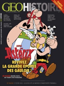 Portada Revista GeoHistoire Asterix