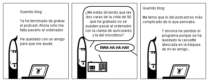 Pasarlo al ordenador, por Nacho