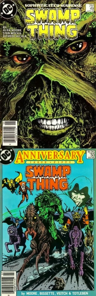 Portadas Swamp Thing 49-50