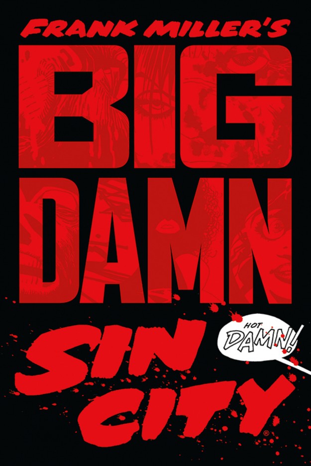 El Omnibus "Frank Miller Big Damn Sin City" llegará en Junio 2 Portada omnibus Big damn Sin City