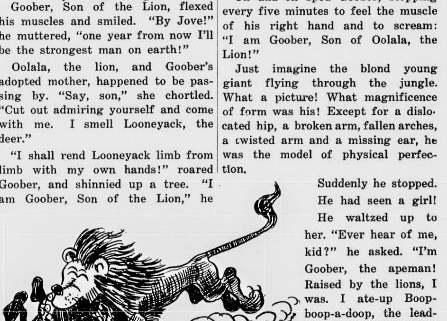 Goober, el poderoso. Los inicios de Jerry Siegel y Joe Shuster 1 Goober, el poderoso. Los inicios de Jerry Siegel y Joe Shuster 1