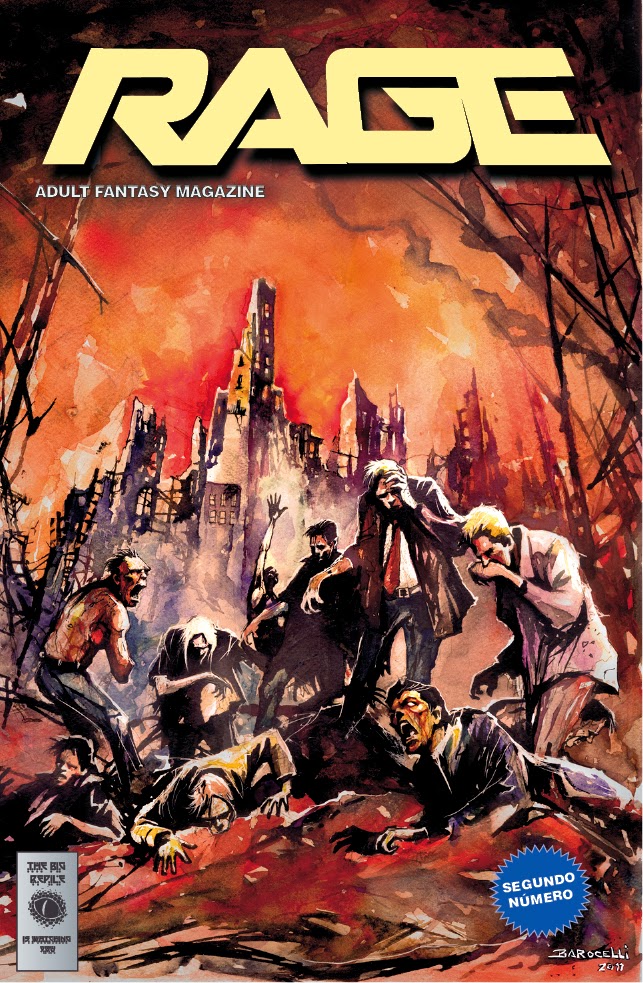 Portada Rage segundo número