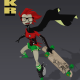Los personajes de Dark Knight Returns de Frank Miller por Salba Combé 6 Robin DKR - Salba Combé