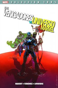 Portada Los Vengadores vs Universo Marvel - Panini Comics