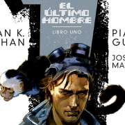 Detalle portada Y el último hombre Detalle portada Y el último hombre