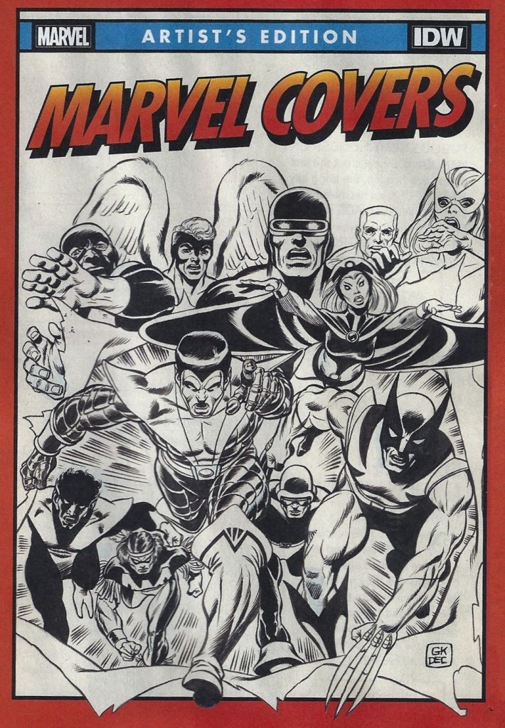 Próximos lanzamientos de la línea Artist´s Edition de IDW 8 Portada Marvel Covers Artist Edition