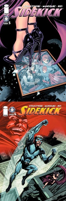 Sidekick, de J.M. Straczynski y Tom Mandrake 5 Portadas Sidekick 5 y 6