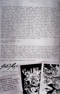 Sidekick, de J.M. Straczynski y Tom Mandrake 3 Carta Arcadio Bolaños en Sidekick