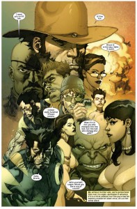 Ultimate Lobezno vs Hulk, de Damon Lindelof y Leinil Francis Yu 3 Página Ultimate Lobezno vs Hulk 01