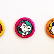 Chapas Peanuts – Comic-Con 2014 Chapas Peanuts - Comic-Con 2014