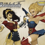 Portada calendario DC Comics Bombshells Portada calendario DC Comics Bombshells