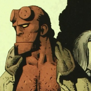 Detalle portada Hellboy: El hombre retorcido (Norma Editorial) Detalle portada Hellboy: El hombre retorcido (Norma Editorial)