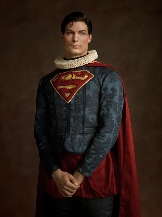 Superhéroes en el s.XVI-XVII, por Sacha Goldberger 2 Superman - Sacha Goldberger
