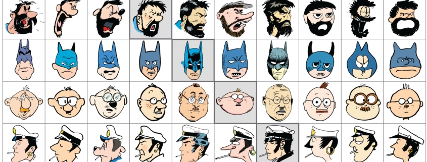 10 personajes clásicos dibujados con el estilo de 10 famosos dibujantes 1 10 estilos 100 personajes
