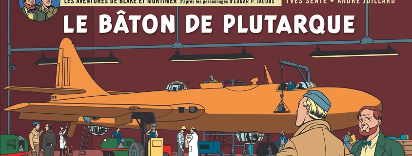 Cómics más vendidos en Francia la semana del 1 al 7 de diciembre de 2014 1 Portada Blake y Mortimer: Le baton de plutarque