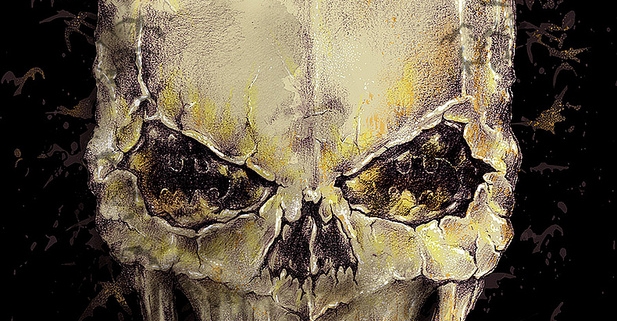 Calaveras de superhéroes, por Alan Maia 1 Calavera Batman - Alan Maia