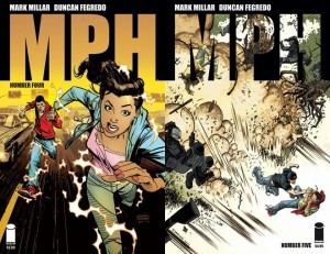 MPH, de Mark Millar y Duncan Fegredo 4 Portadas MPH 4 y 5