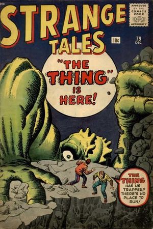Los orígenes desconocidos de algunos personajes Marvel: el cajón de sastre de Stan Lee 7 Portada Strange Tales Vol.1 79