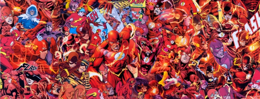 Collages de Superman y Flash, por Mr.Garcin 1 Collage Flash - Mr.Garcin