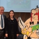Astérix: El pápiro del César, desvelada la portada y tres páginas 12 Imagen rueda de prensa Uderzo, Goscinny, Ferri y Conrad 02