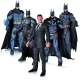 Pack de figuras con todos los Batman de los videojuegos Batman Arkham 22 Imagen pack de figuras Batman Arkham (grande)