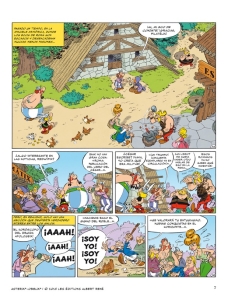 Astérix: El papiro del César, de Jean-Yves Ferri y Didier Conrad 4 Página 7 El papiro de César