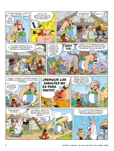 Astérix: El papiro del César, de Jean-Yves Ferri y Didier Conrad 6 Página 8 El papiro de César