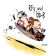 Star Wars: El Despertar de la Fuerza a lo Calvin y Hobbes 24 Star Wars VII - Brian Kesinger (03)